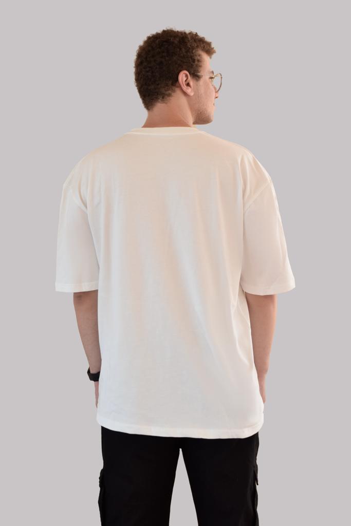 white over sized T-shirt